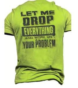 Men's T-shirt 3D Retro Summer