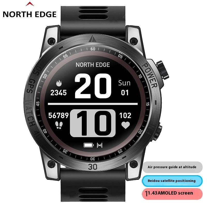 Outdoor Sport Smart Watch Altitude Air Pressure Compass Multifunctional