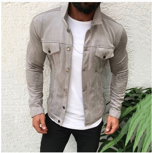 Men's Fashion Casual Lapel Jacket