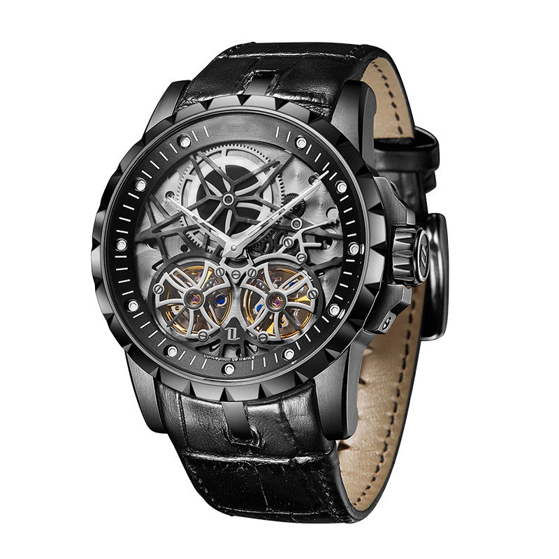 Men's Fully Automatic Mechanical Cut-out Watch