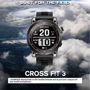 Outdoor Sport Smart Watch Altitude Air Pressure Compass Multifunctional