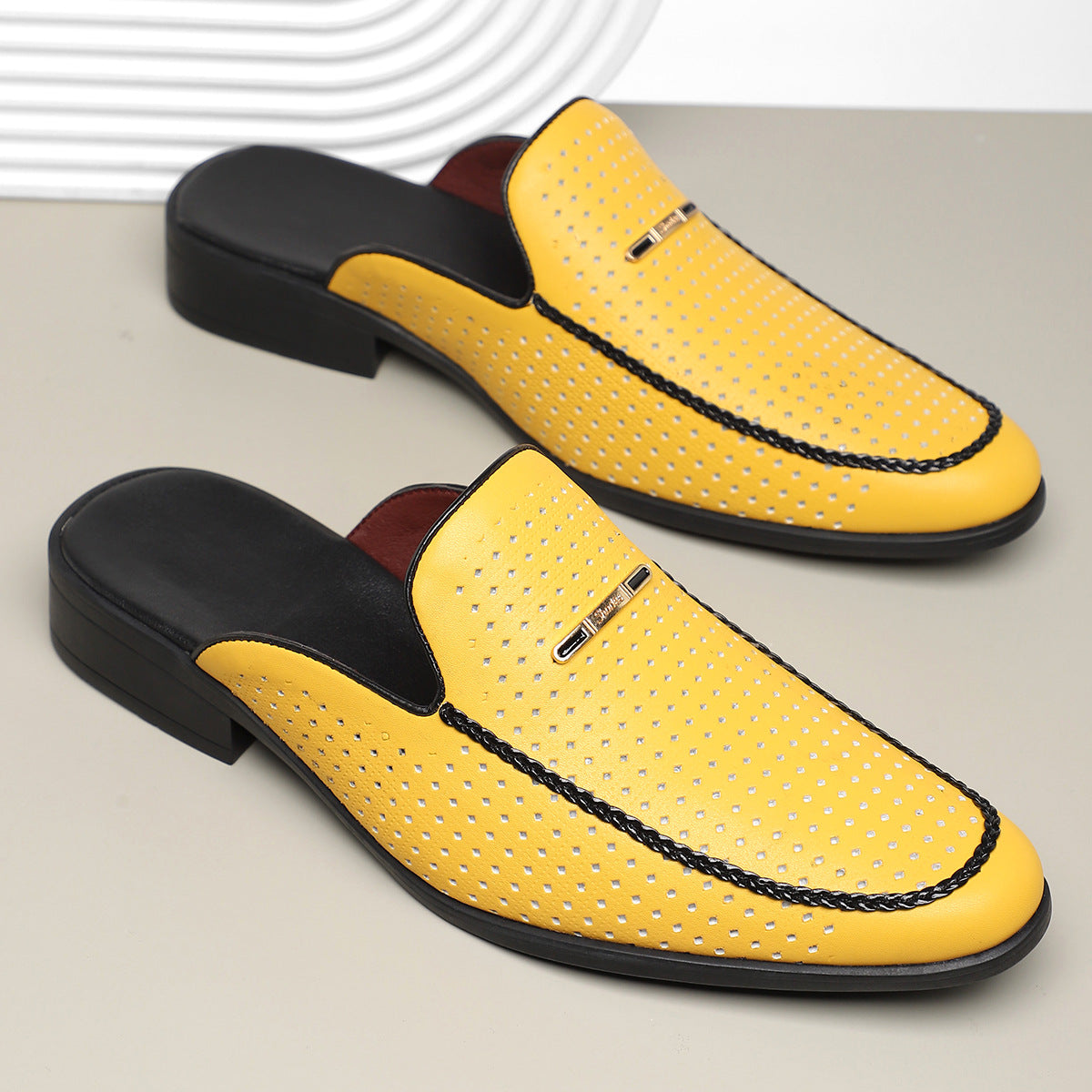 Breathable Heel-free Sandals Slip-on Lofter Men's