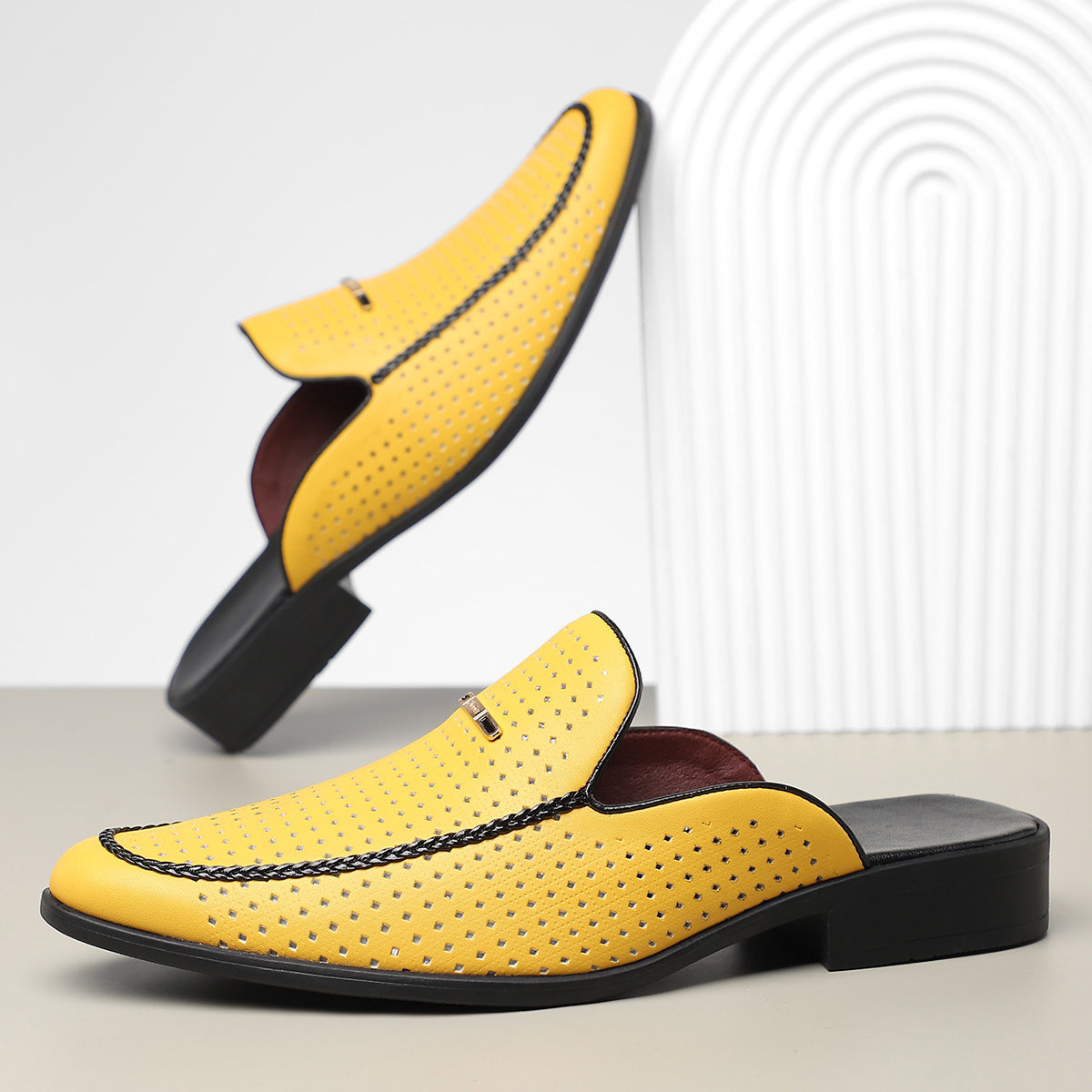 Breathable Heel-free Sandals Slip-on Lofter Men's
