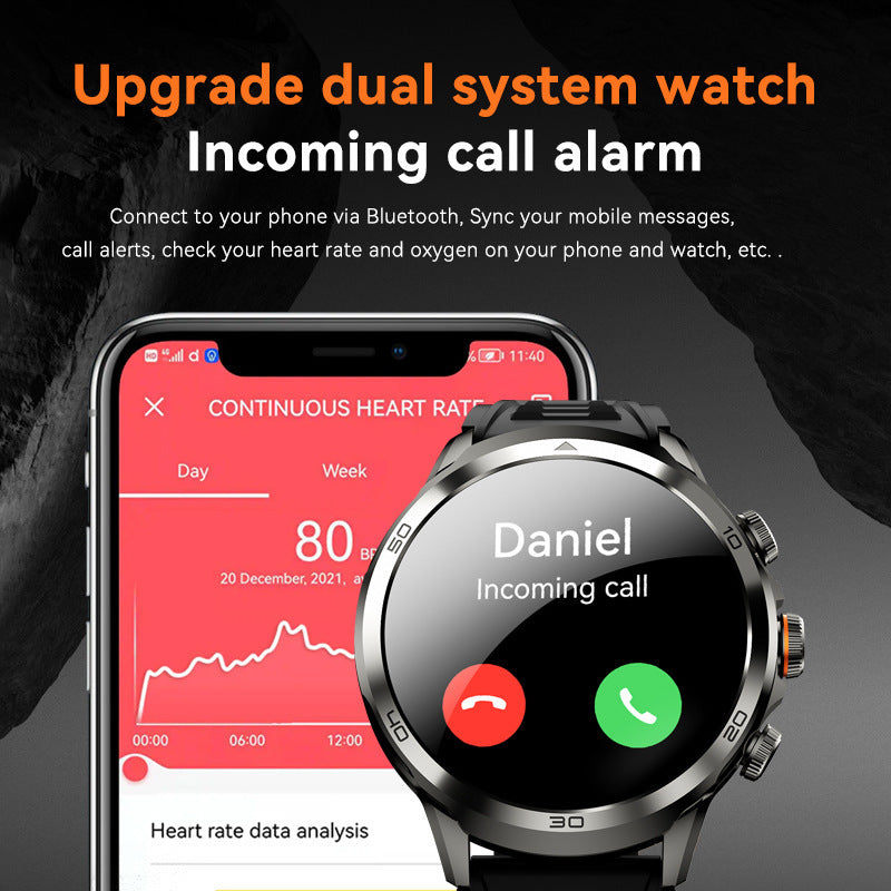 Round Screen Card Smart Watch