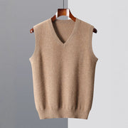 Men's Woolen Sweater Vest Waistcoat Fashion