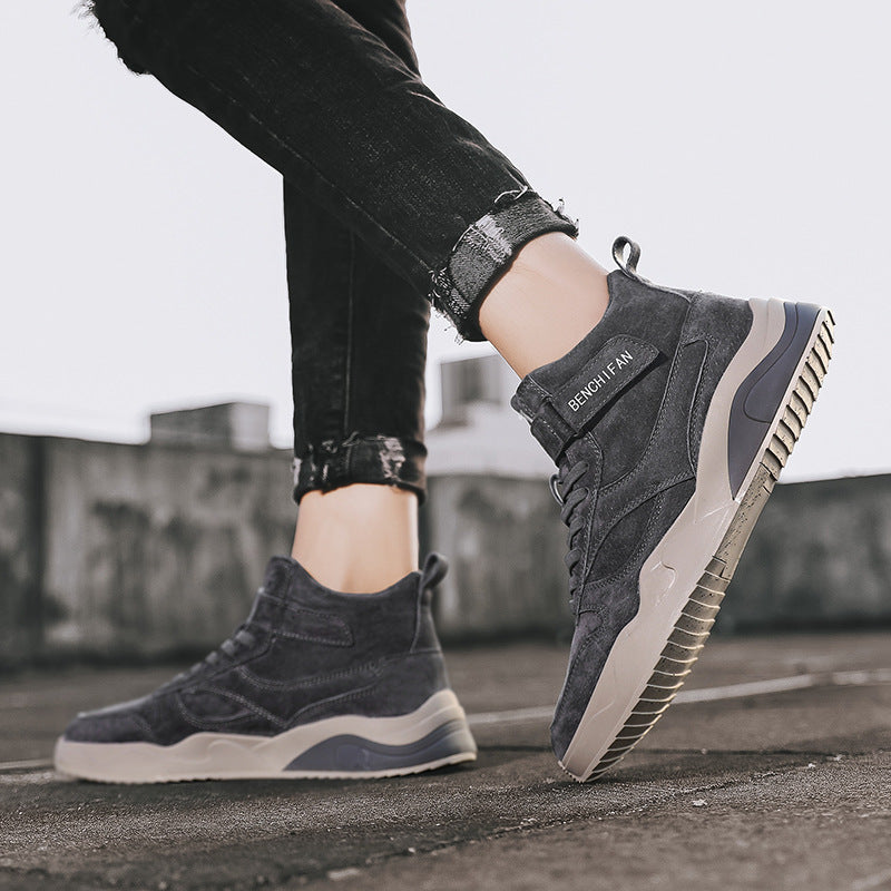 Men's Winter Padded And Warm Cotton Shoes