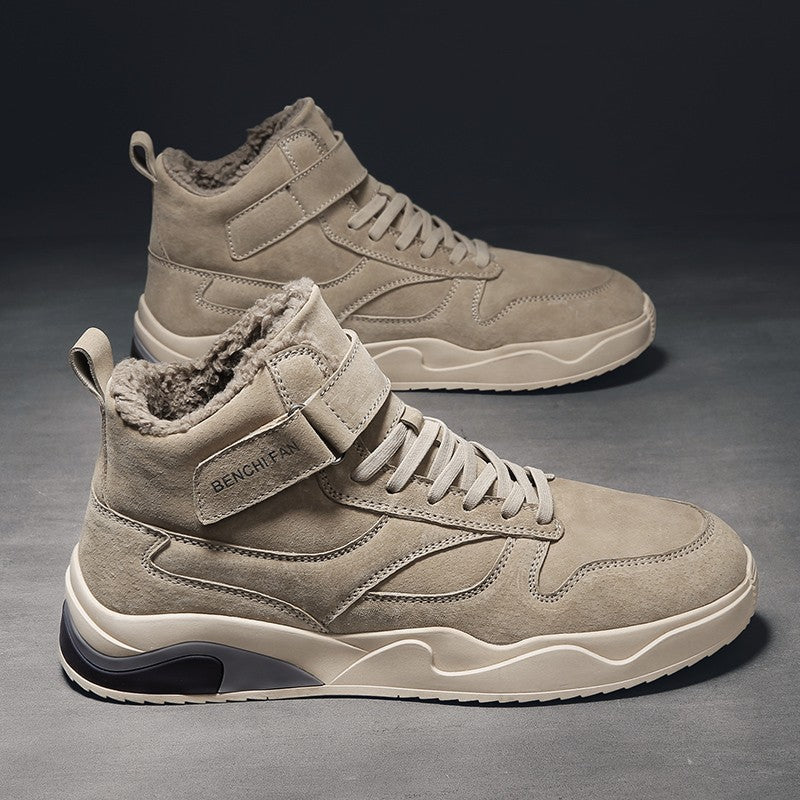 Men's Winter Padded And Warm Cotton Shoes