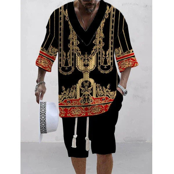 Loose Casual Short Sleeve Suit