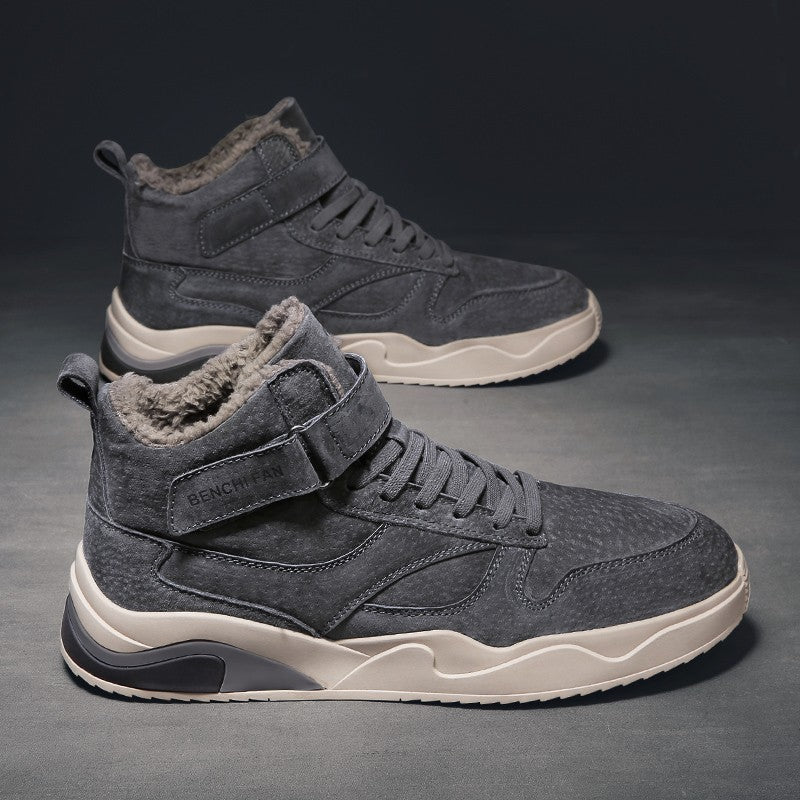 Men's Winter Padded And Warm Cotton Shoes